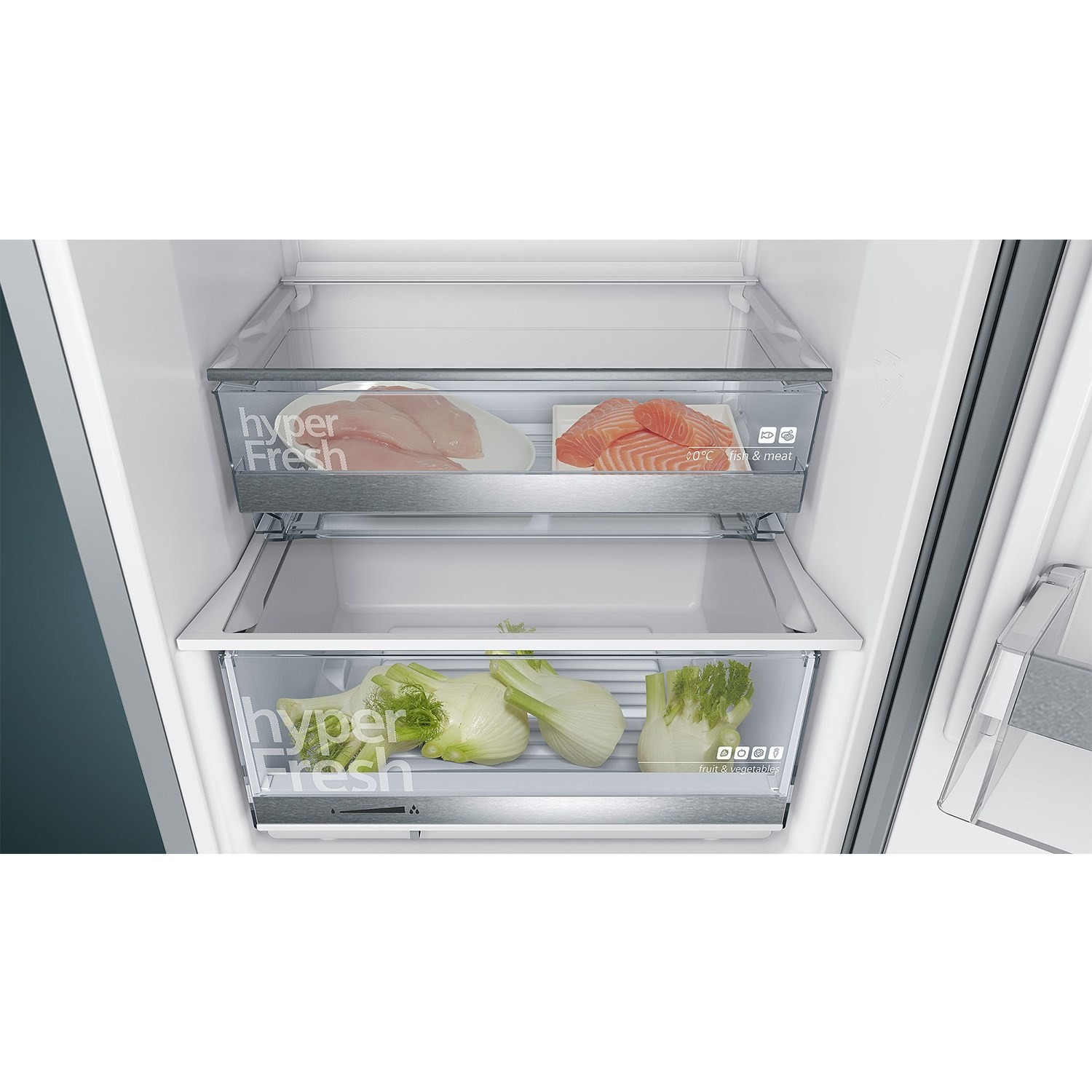 SIEMENS Réfrigérateur congélateur bas IQ500 LowFrost 302L Inox - KG36EAICA