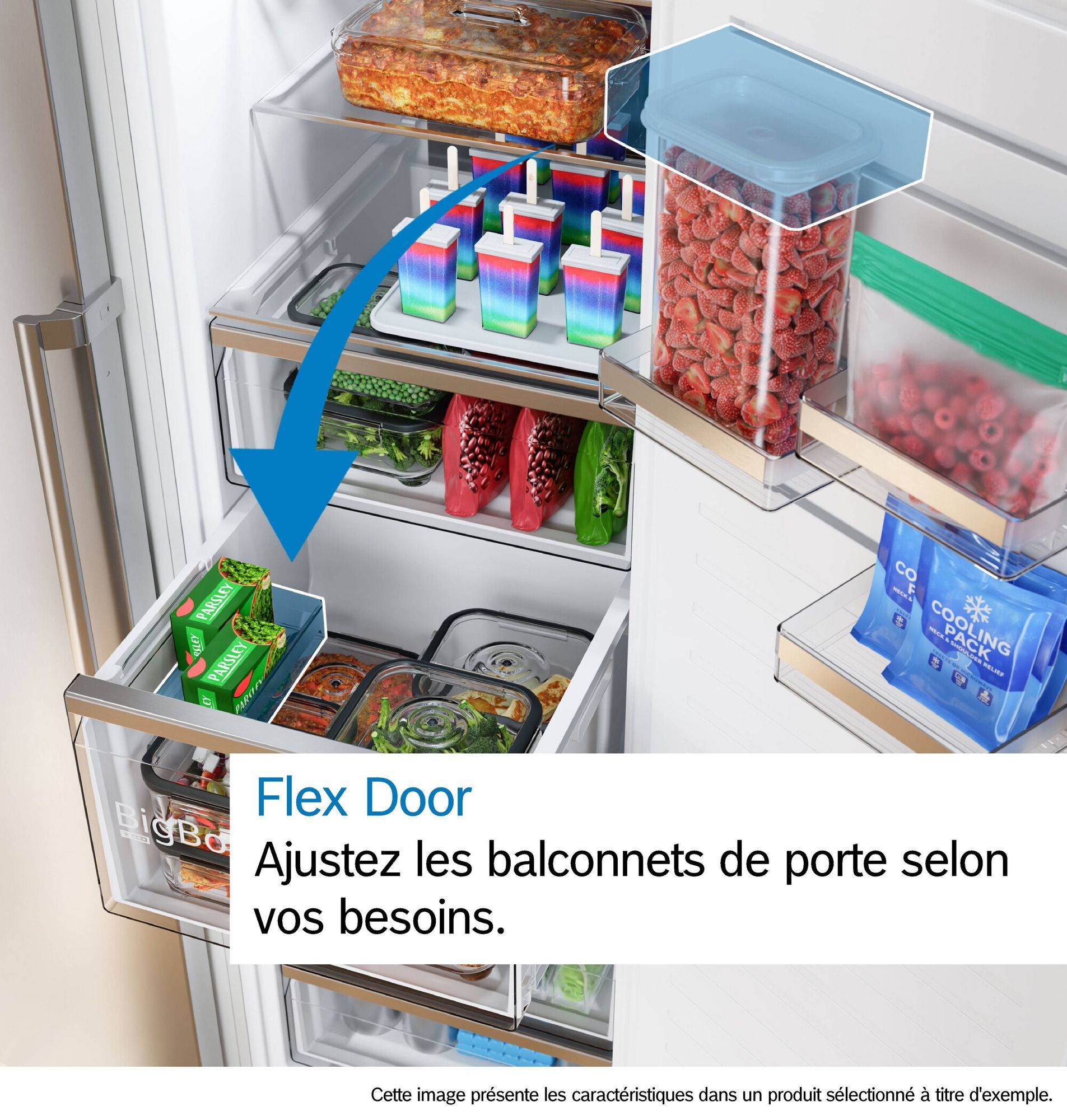 Congélateur armoire BOSCH  - GSN36VWDG