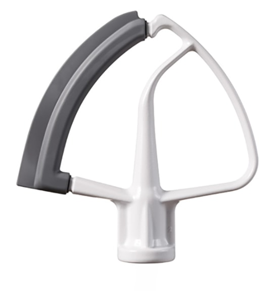Accessoire robot KITCHENAID Batteur plat à bord flexible Blanc 5KFE5T