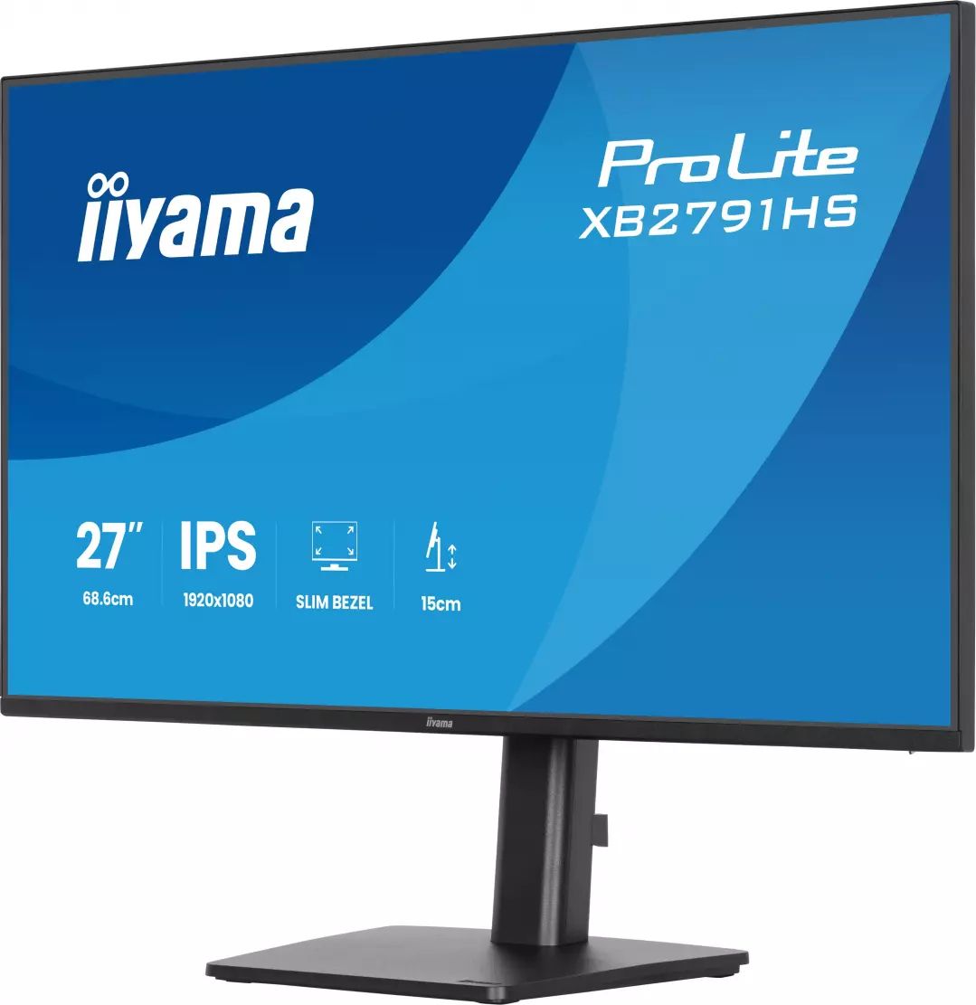 Ecran 27 pouces Full HD IIYAMA IPS HDMI DisplayPort Noir - XB2791HS-B1
