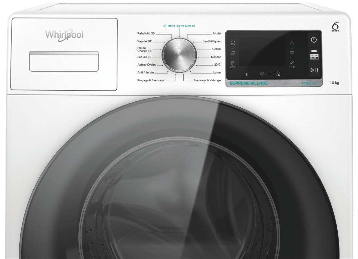 Lave linge Frontal WHIRLPOOL W6W045WBFR 10kg - W6W045WBFR