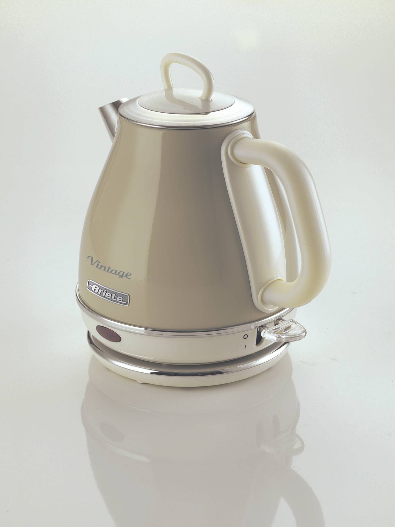 Bouilloire ARIETE Vintage, 1L, 1630w, Beige - VINTAGE2868BEIGE