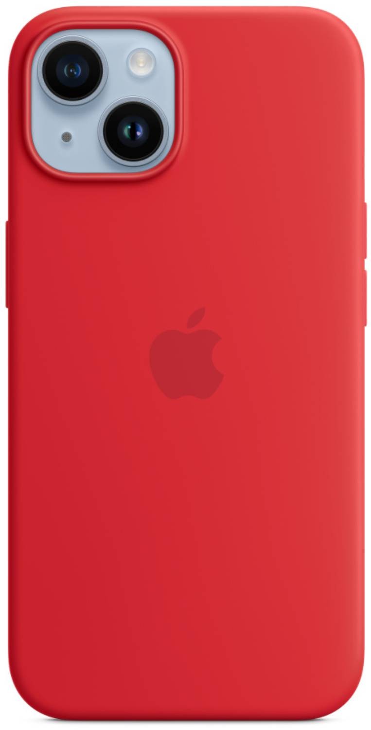 APPLE Coque iPhone 14 Magsafe silicone Rouge  MPRW3ZM/A