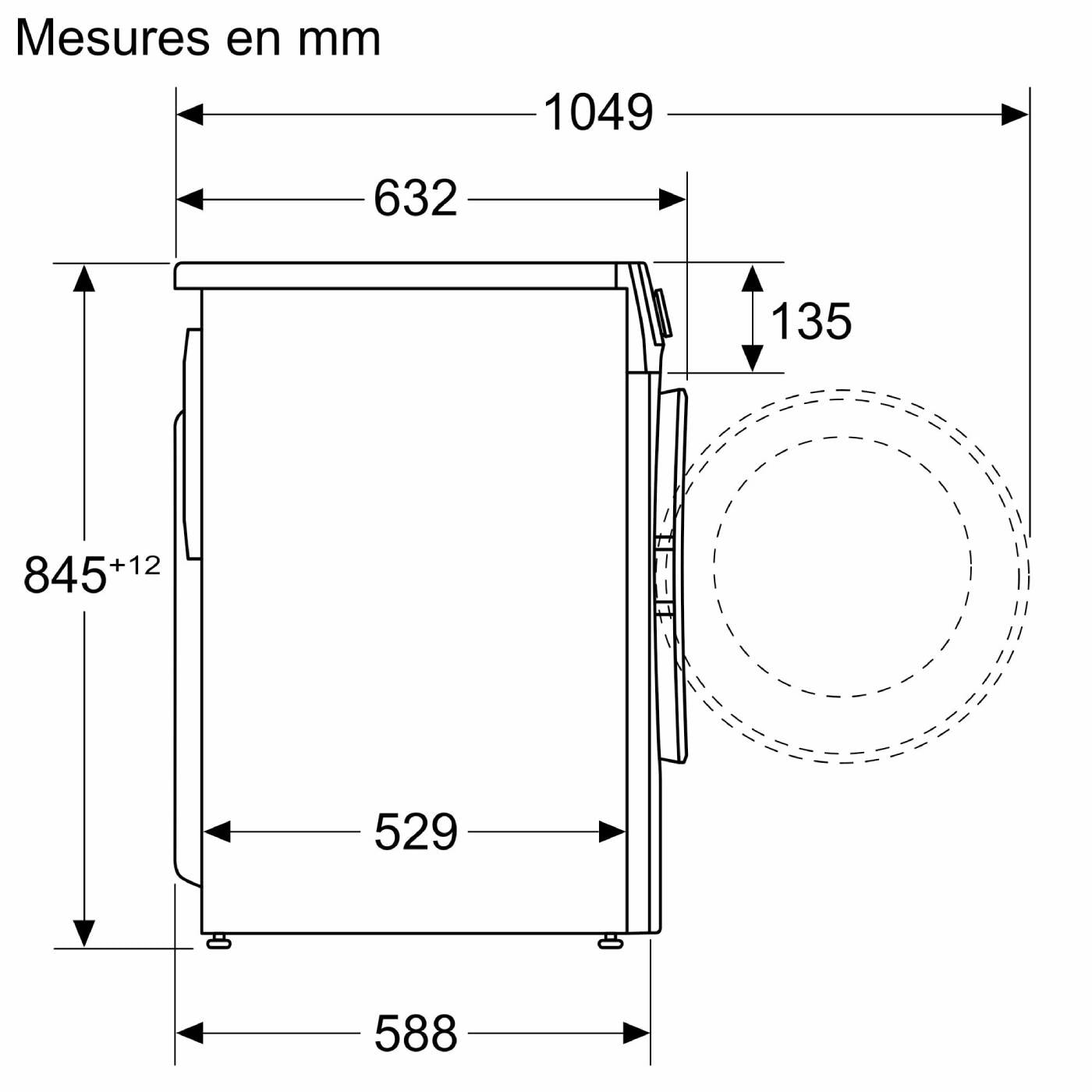 Lave linge Frontal BOSCH 1400 trs/mn, 9kg, Blanc - WGG244F1FR Lave linge Frontal BOSCH 1400 trs/mn, 9kg, Blanc - WGG244F1FR