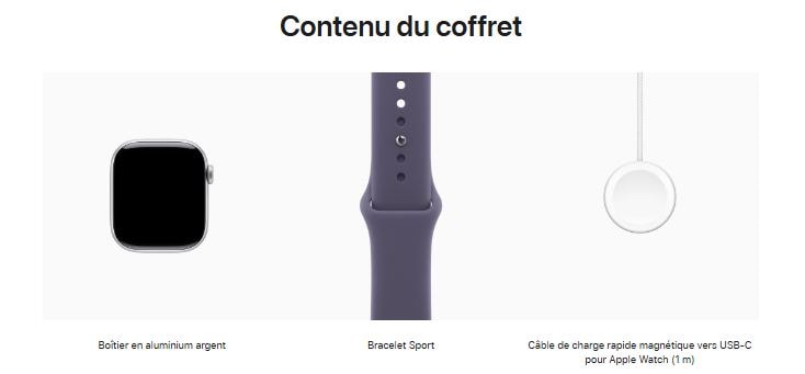 Montre connectée APPLE Watch Series 11 42mm GPS Violet - WATCH11-MEU64ZR/A