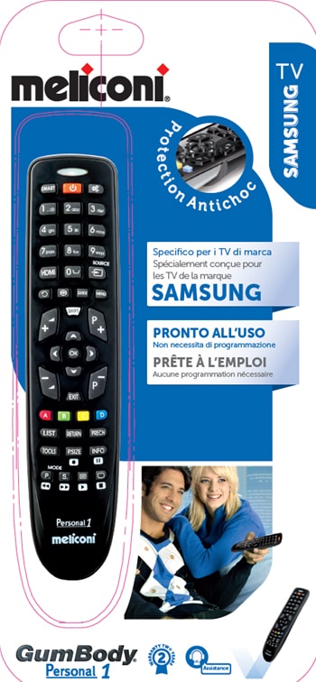MELICONI Télécommande universelle PERSONAL1