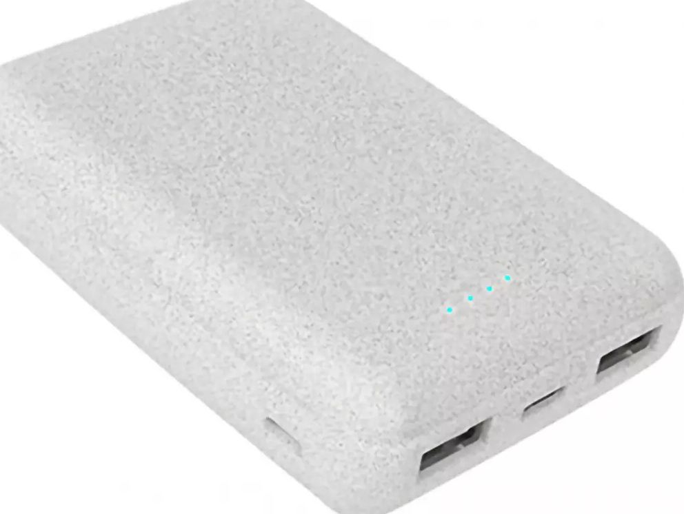 Batterie externe AKASHI 10000mAh Charge Rapide 2 USB 2.1A USB-C ALTPBECO10