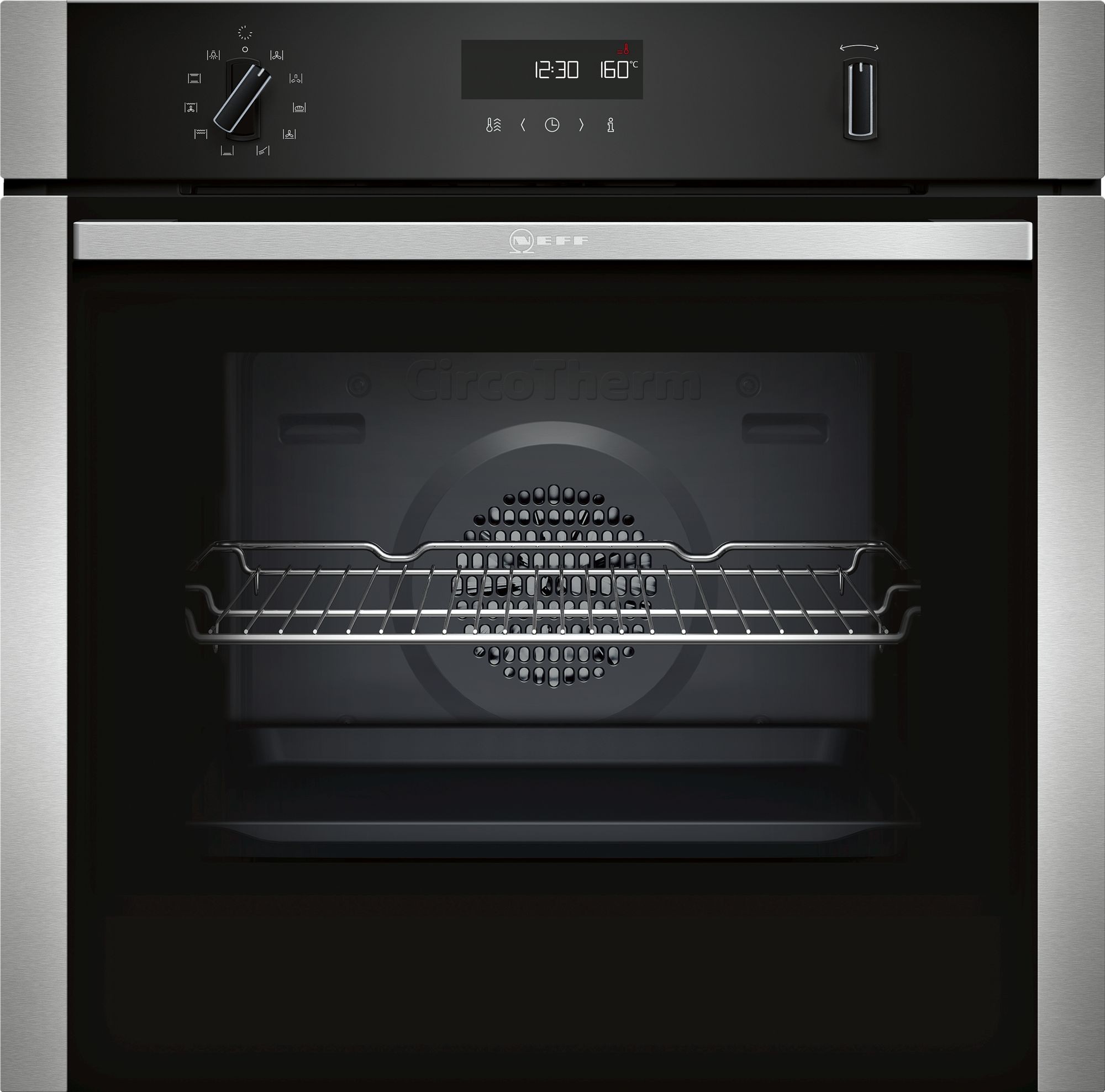 NEFF Four encastrable pyrolyse N50 Air Pulsé CircoTherm 71L Inox B2ACH7HN0 NEFF Four encastrable pyrolyse N50 Air Pulsé CircoTherm 71L Inox B2ACH7HN0
