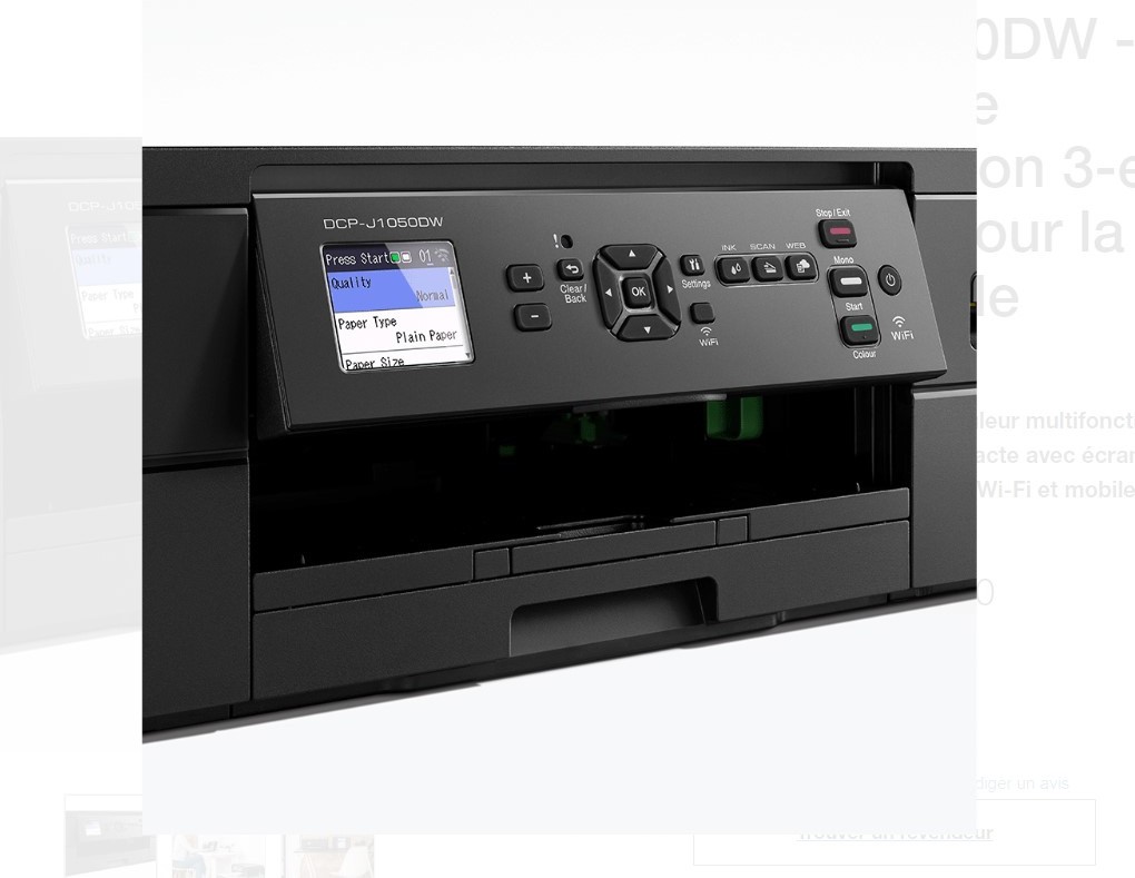 Imprimante jet d'encre BROTHER  - DCP-J1050DW