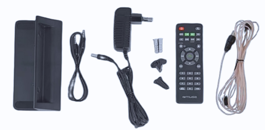 Micro chaîne hifi MUSE CD DAB+ Bluetooth USB 2x20W Noir - M65DBT