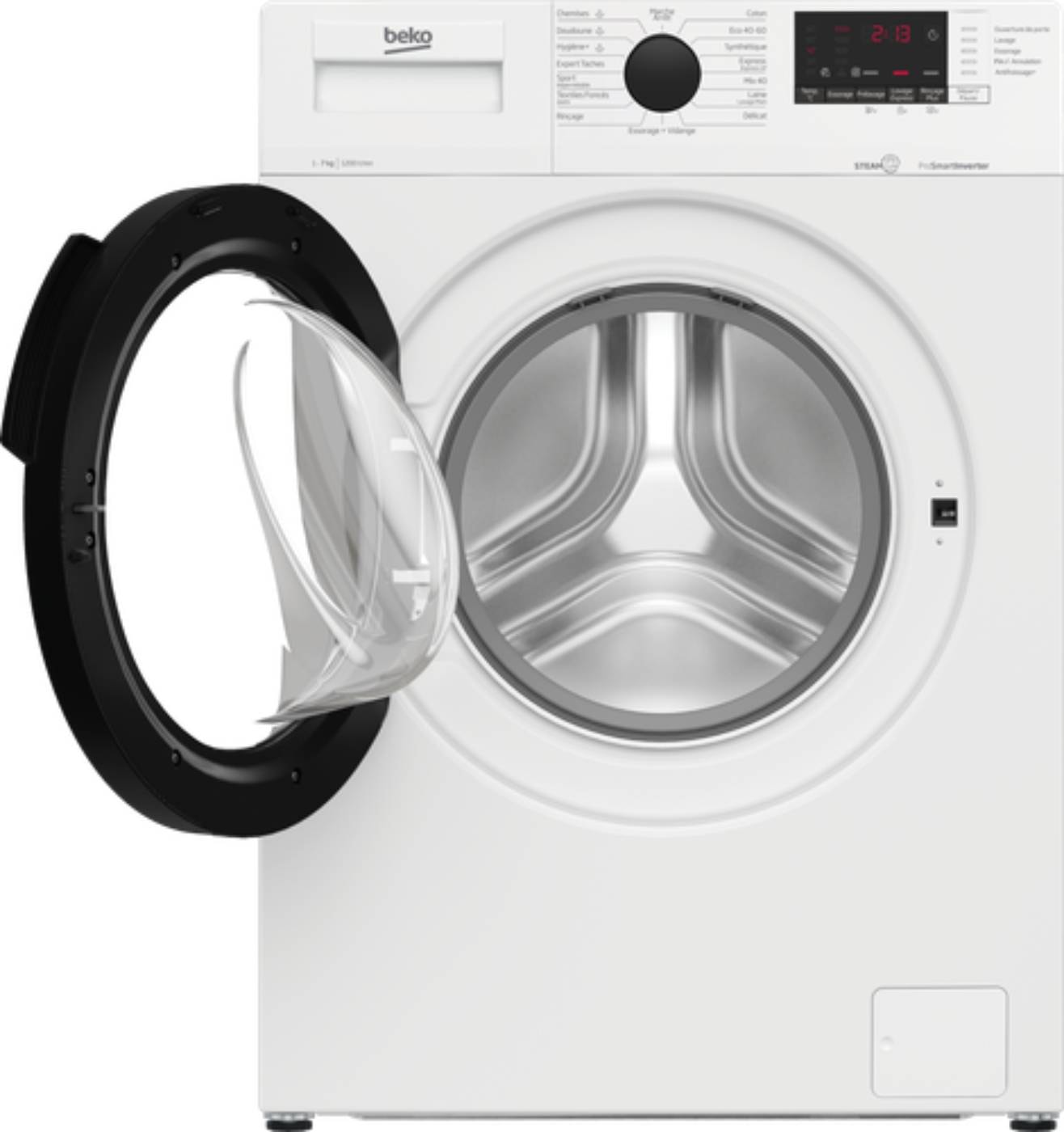 Lave linge Frontal BEKO ,1200 trs/mn, 7kg, Blanc - WUV72221BW