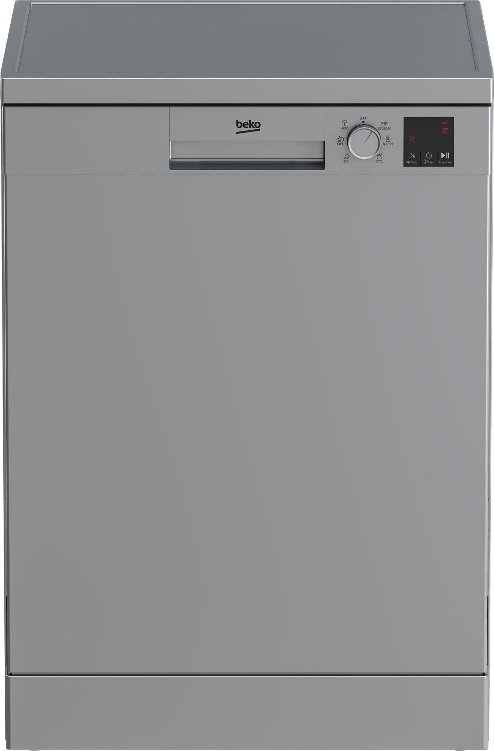 Lave vaisselle 60 cm BEKO SelfDry 12 couverts 46dB Gris BDFN0543S