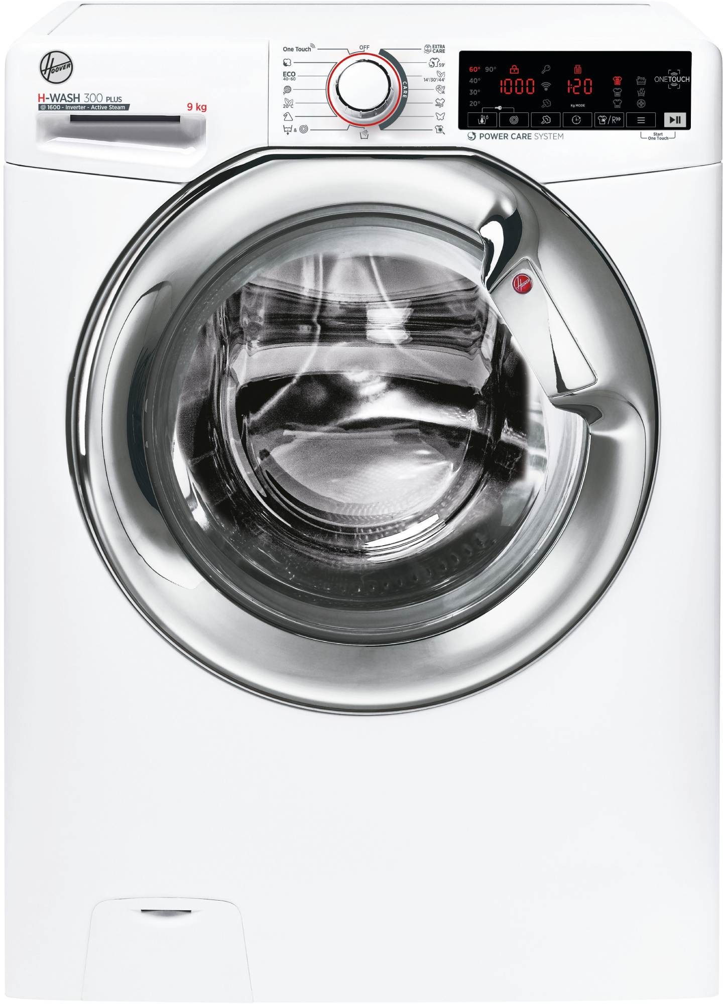 HOOVER Lave linge Frontal 9kg Blanc - H3WS69TAMCE-S