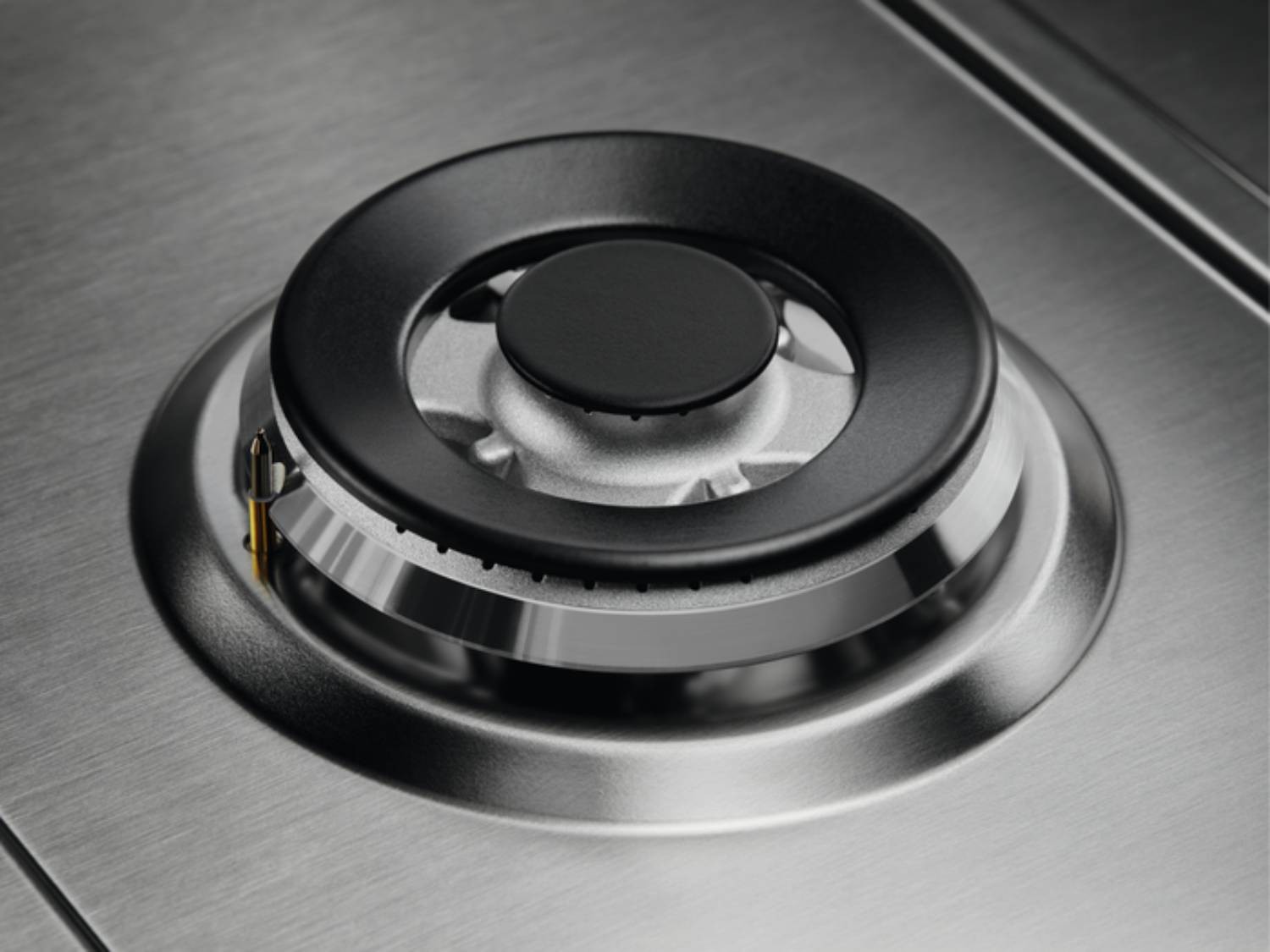Plaque gaz ELECTROLUX Série 600 5 Foyers Inox - KGS7536SX Plaque gaz ELECTROLUX Série 600 5 Foyers Inox - KGS7536SX