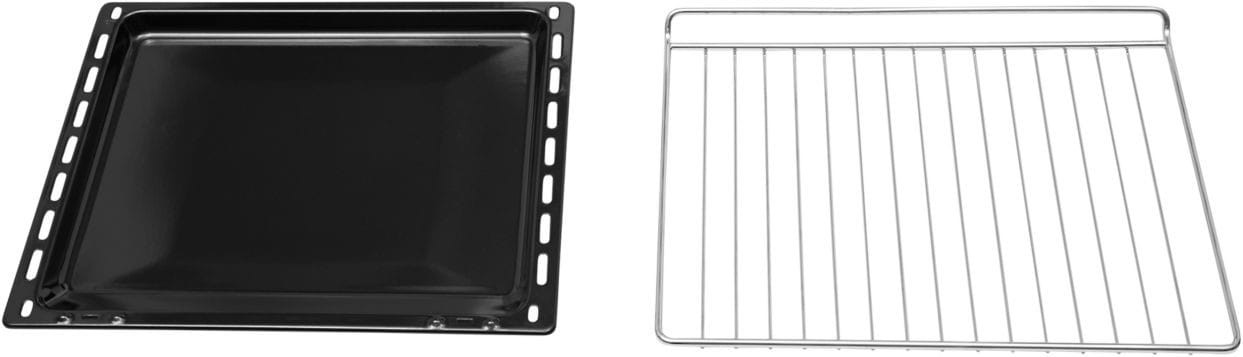 FAURE Cuisiniere mixte 3 foyers graz +1 électrique Four pyrolyse Blanc