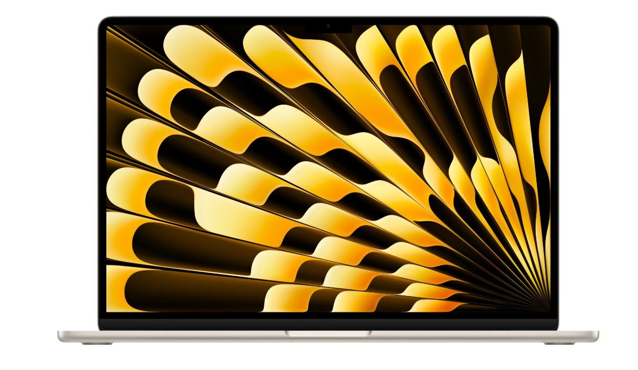 Ordinateur portable APPLE 13.6" Puce M4 24Go 512Go Lumière stellaire MBA13-MC6A4FN