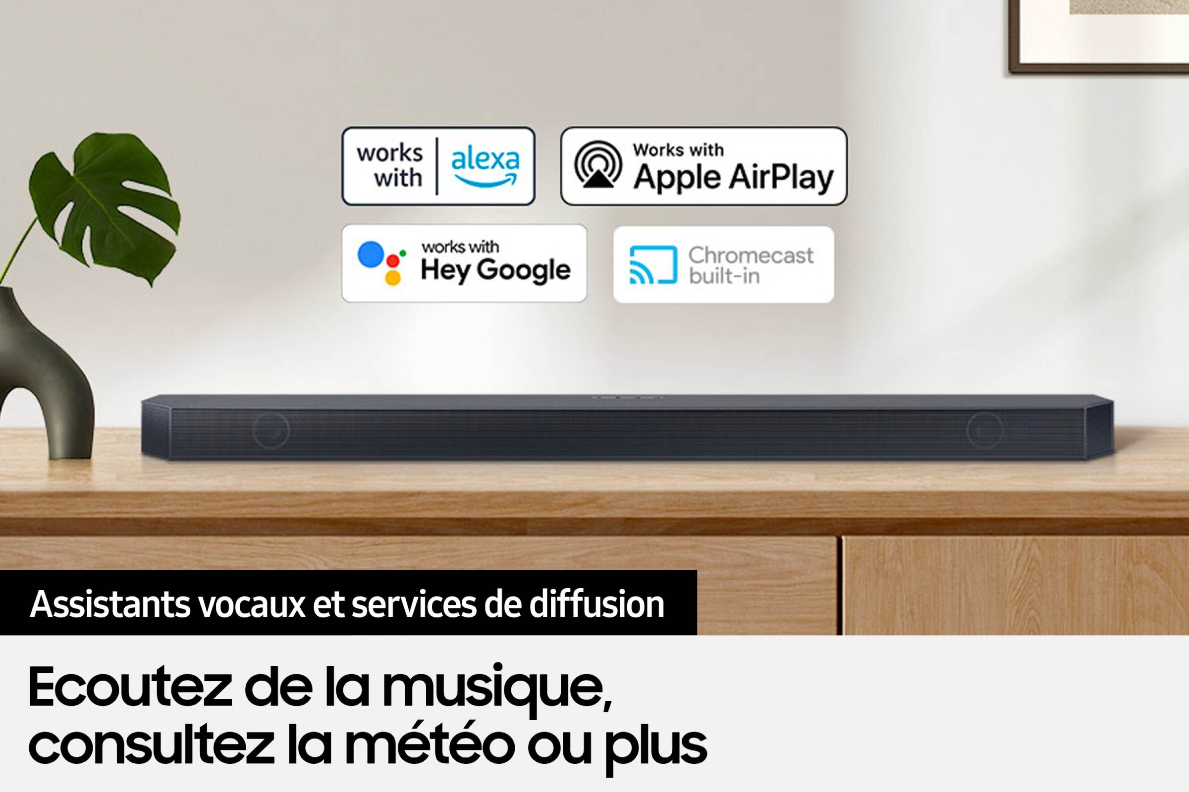 Barre de son SAMSUNG Sans fil Q-Series 3.1.2Ch Dolby Atmos Noir - HW-Q700C Barre de son SAMSUNG Sans fil Q-Series 3.1.2Ch Dolby Atmos Noir - HW-Q700C