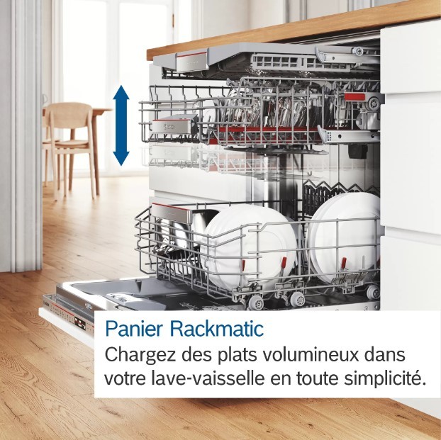 Lave vaisselle 60 cm BOSCH Série 6 Home Connect PerfectDry 42dB 13 couverts - SMS6ZDW08E Lave vaisselle 60 cm BOSCH Série 6 Home Connect PerfectDry 42dB 13 couverts - SMS6ZDW08E
