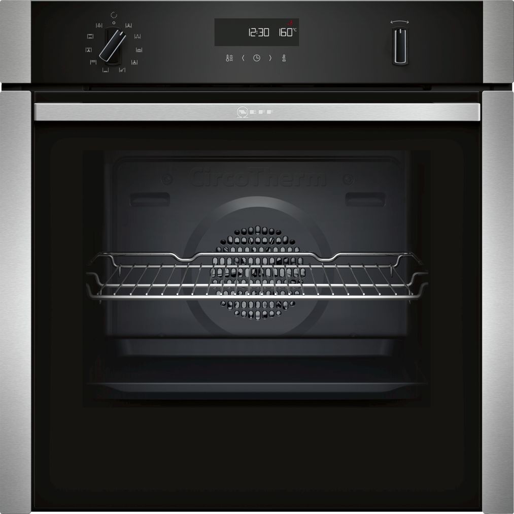 NEFF Four encastrable pyrolyse N50 Air Pulsée CircoTherm 71L Inox B6ACH7AN0 NEFF Four encastrable pyrolyse N50 Air Pulsée CircoTherm 71L Inox B6ACH7AN0