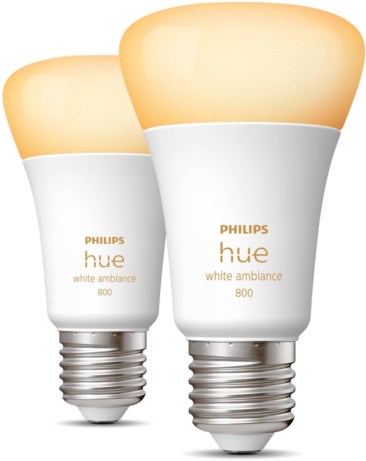 PHILIPS HUE Lumière connectée HWA 9.5W E27 x2  HUE-WA-2E27-9.5