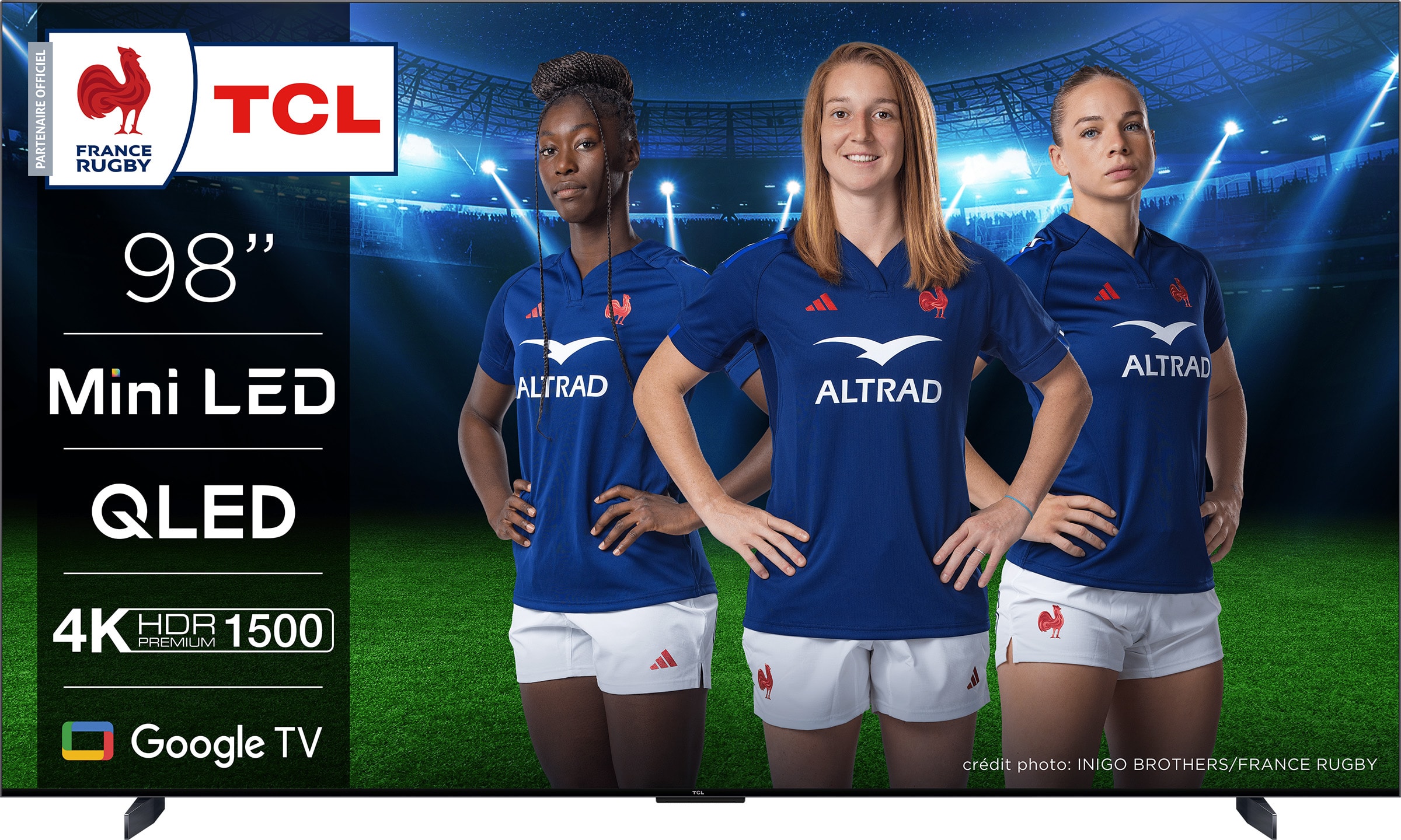 TV QLED 4K 248 cm TCL Mini LED 144Hz 98" - 98MQLED80 TV QLED 4K 248 cm TCL Mini LED 144Hz 98" - 98MQLED80