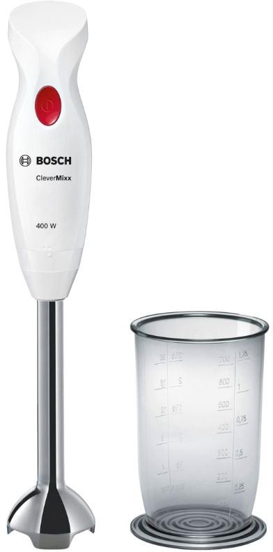 Mixeur BOSCH Bol mélangeur gradué 400W Blanc MSM24100
