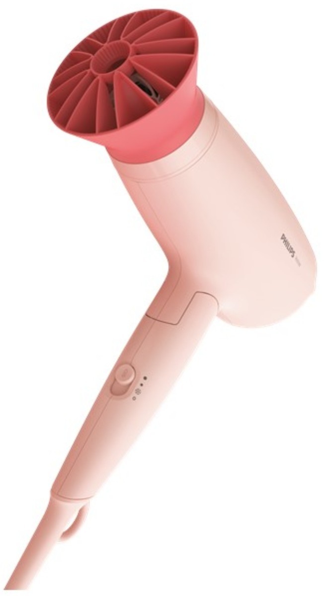 Sèche-cheveux lisseur PHILIPS 3000 series Kit de coiffure Rose - BHP39800