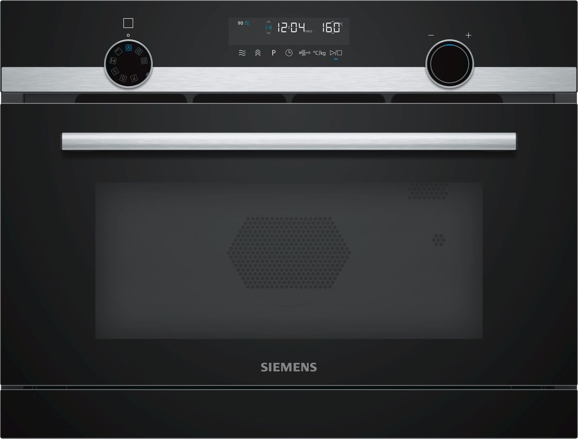 SIEMENS Four encastrable vapeur Micro-ondes iQ500 36L Noir CP565AGS0 SIEMENS Four encastrable vapeur Micro-ondes iQ500 36L Noir CP565AGS0