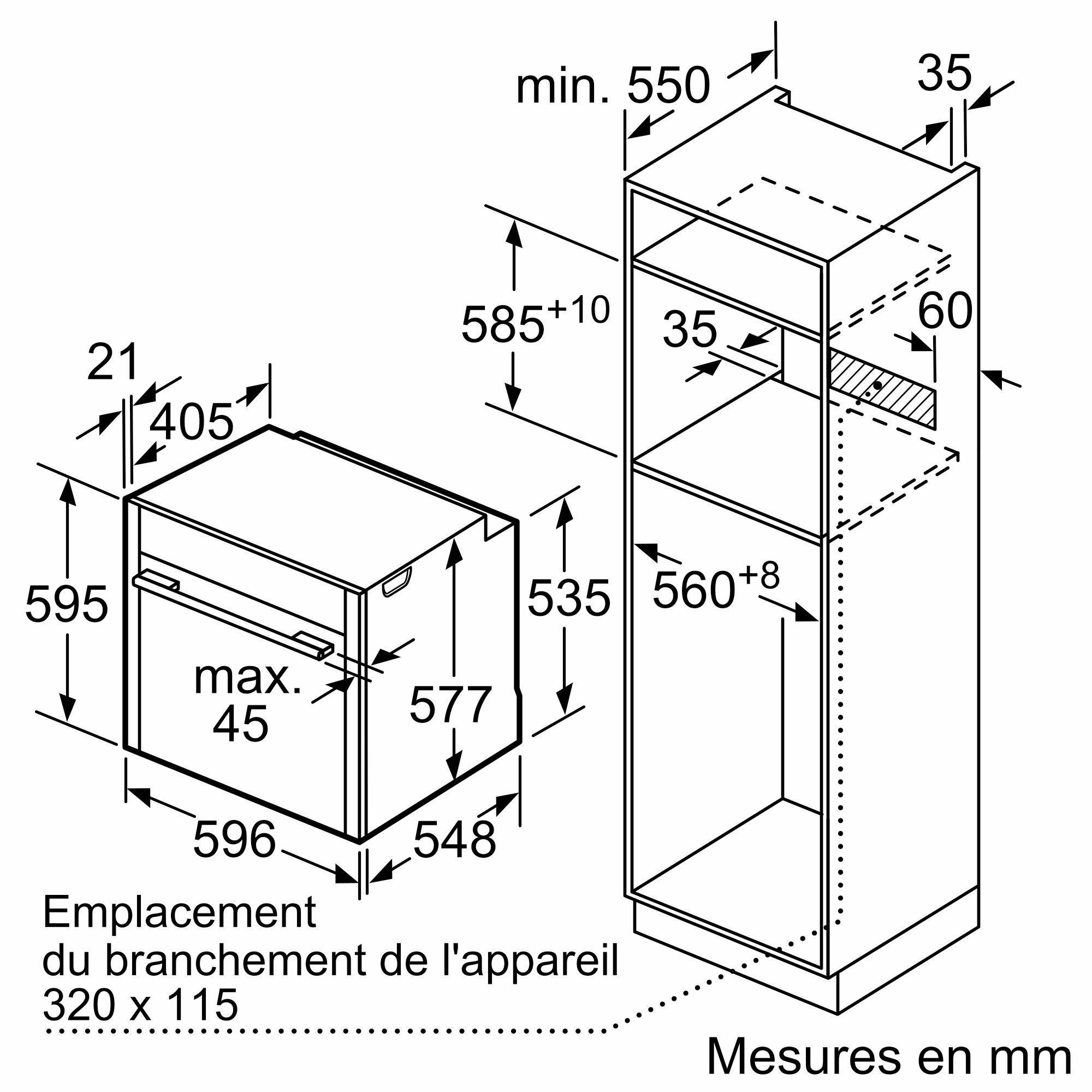 Four encastrable pyrolyse NEFF N70 71L Inox - B24CR71N0 Four encastrable pyrolyse NEFF N70 71L Inox - B24CR71N0