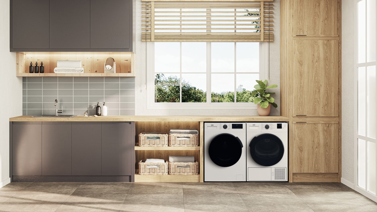 BEKO Sèche linge Condensation Aquaware 11kg - DH11412CX0W