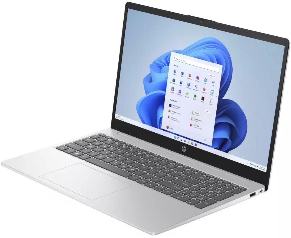 PC portable 15 pouces HP 15,6" Core 5 120U 16Go 512Go Argent - 15-FD1012NF