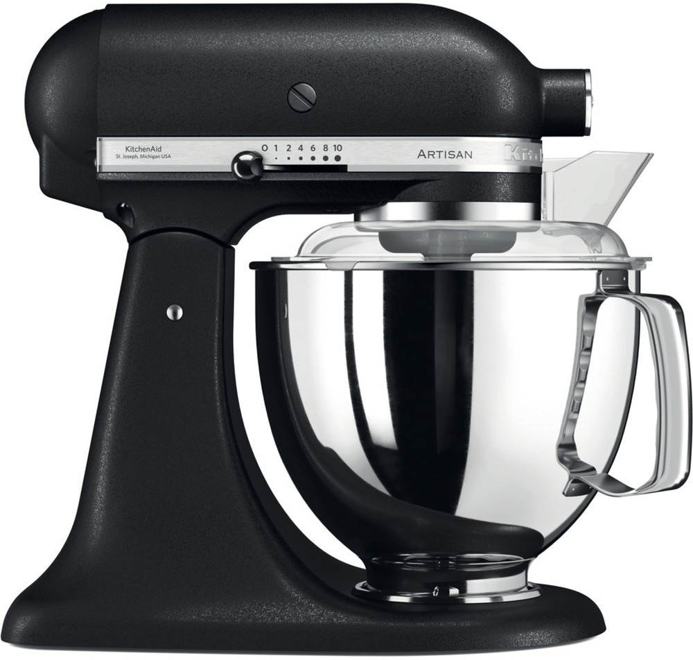 Robot culinaire KITCHENAID 4.8L 300W Truffe Noire 5KSM175PSEBK