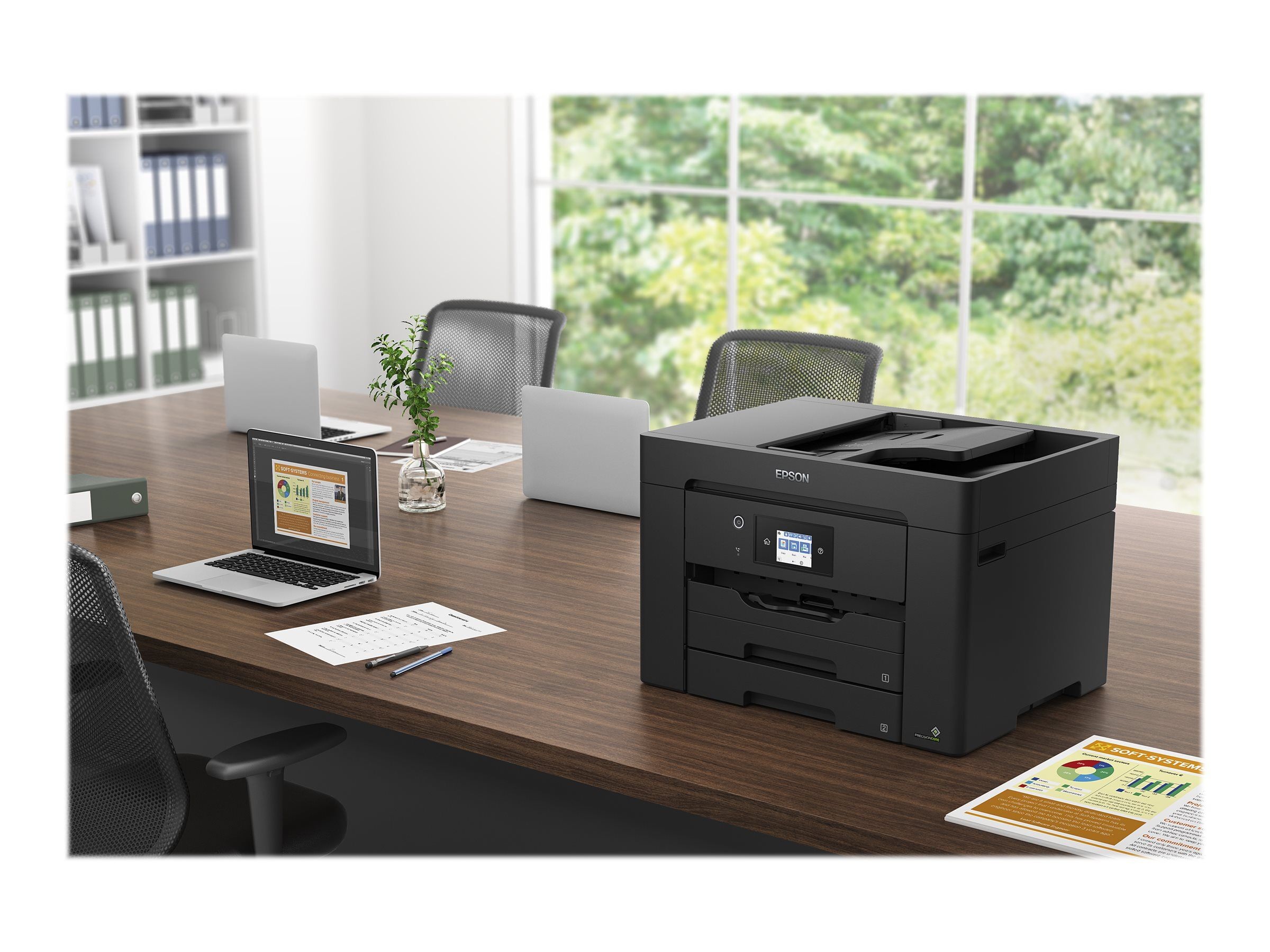 Imprimante jet d'encre EPSON WorkForce WF-7830DTWF Noire - WF-7830DTWF Imprimante jet d'encre EPSON WorkForce WF-7830DTWF Noire - WF-7830DTWF