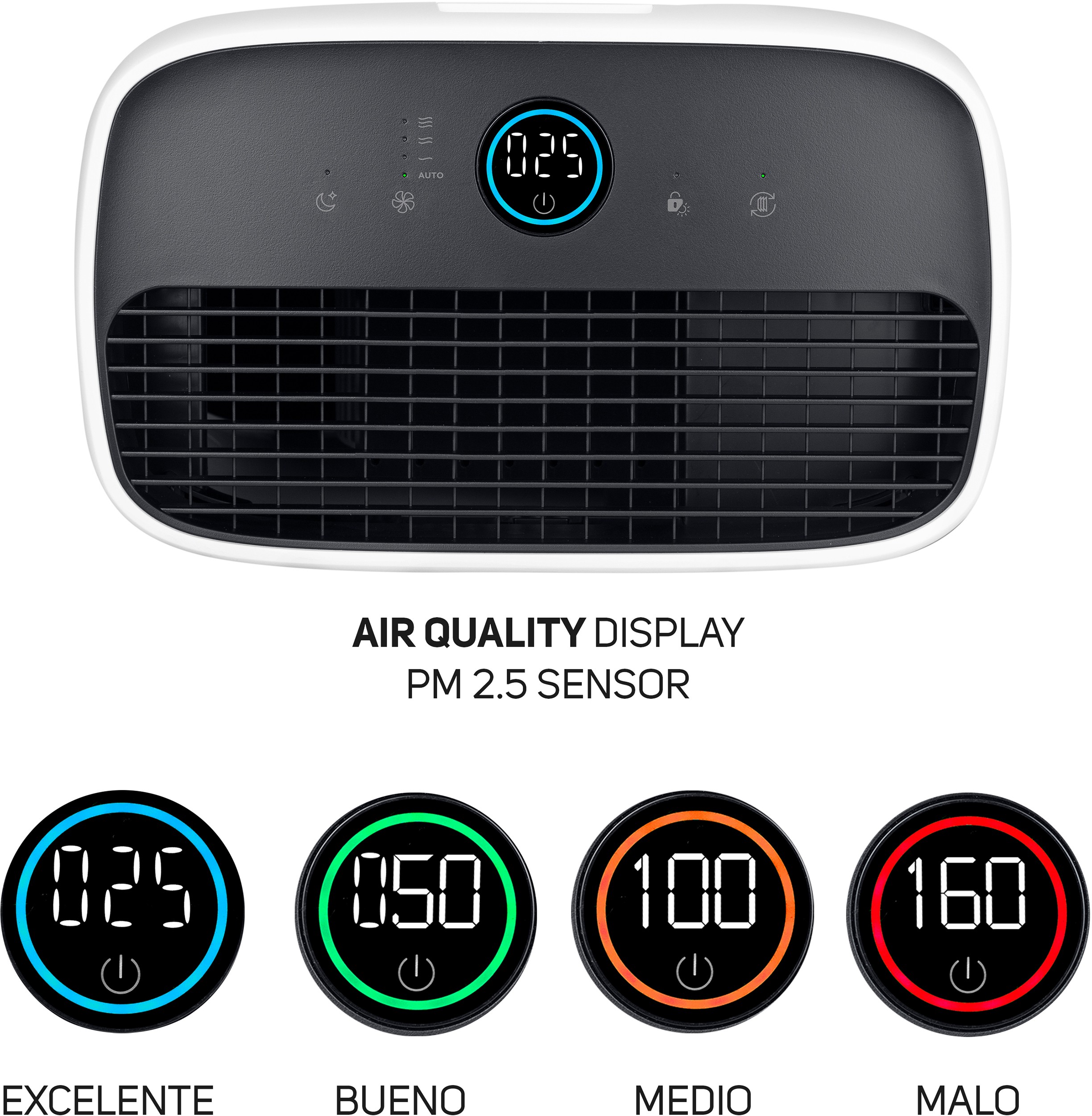 Purificateur d'air ALPATEC 80m² Triple filtration - AP2050