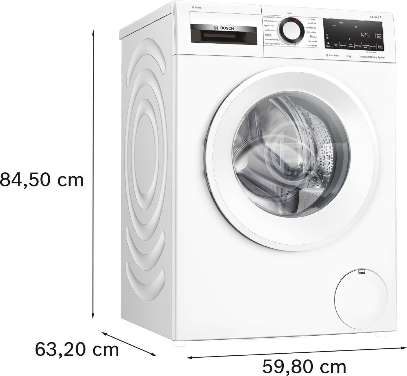Lave linge Frontal BOSCH 1400 trs/mn, 9kg, Blanc - WGG244F1FR Lave linge Frontal BOSCH 1400 trs/mn, 9kg, Blanc - WGG244F1FR