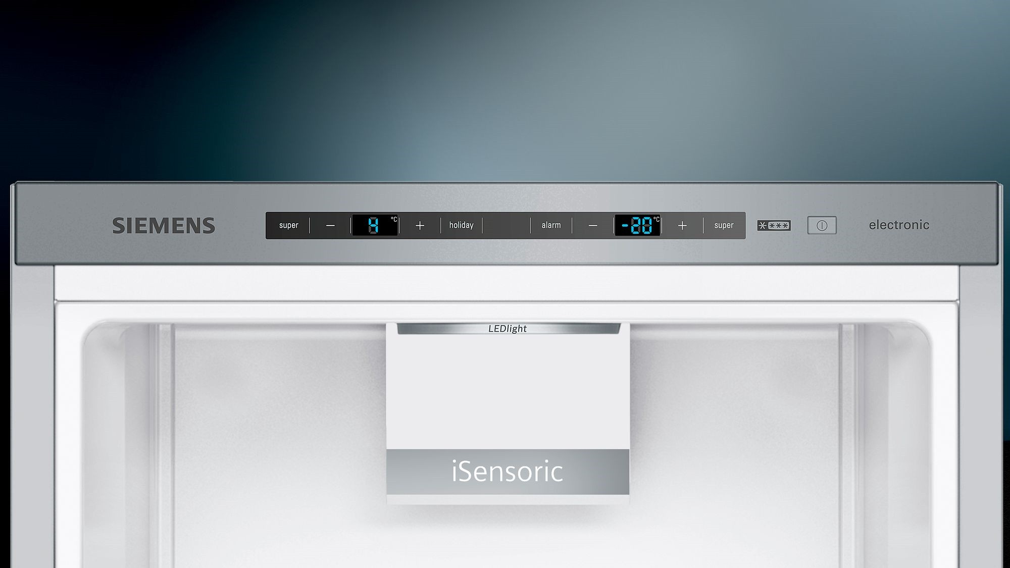 SIEMENS Réfrigérateur congélateur bas IQ500 HyperFresh 337L Inox - KG39EAICA