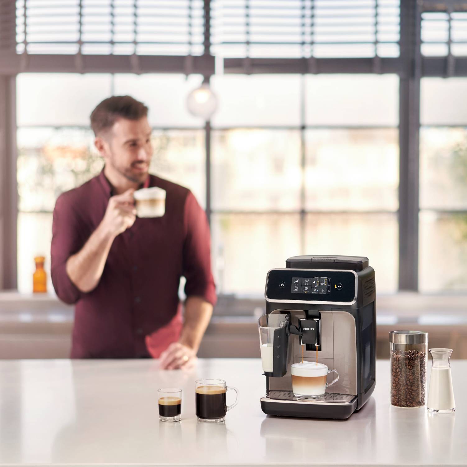 PHILIPS Expresso broyeur