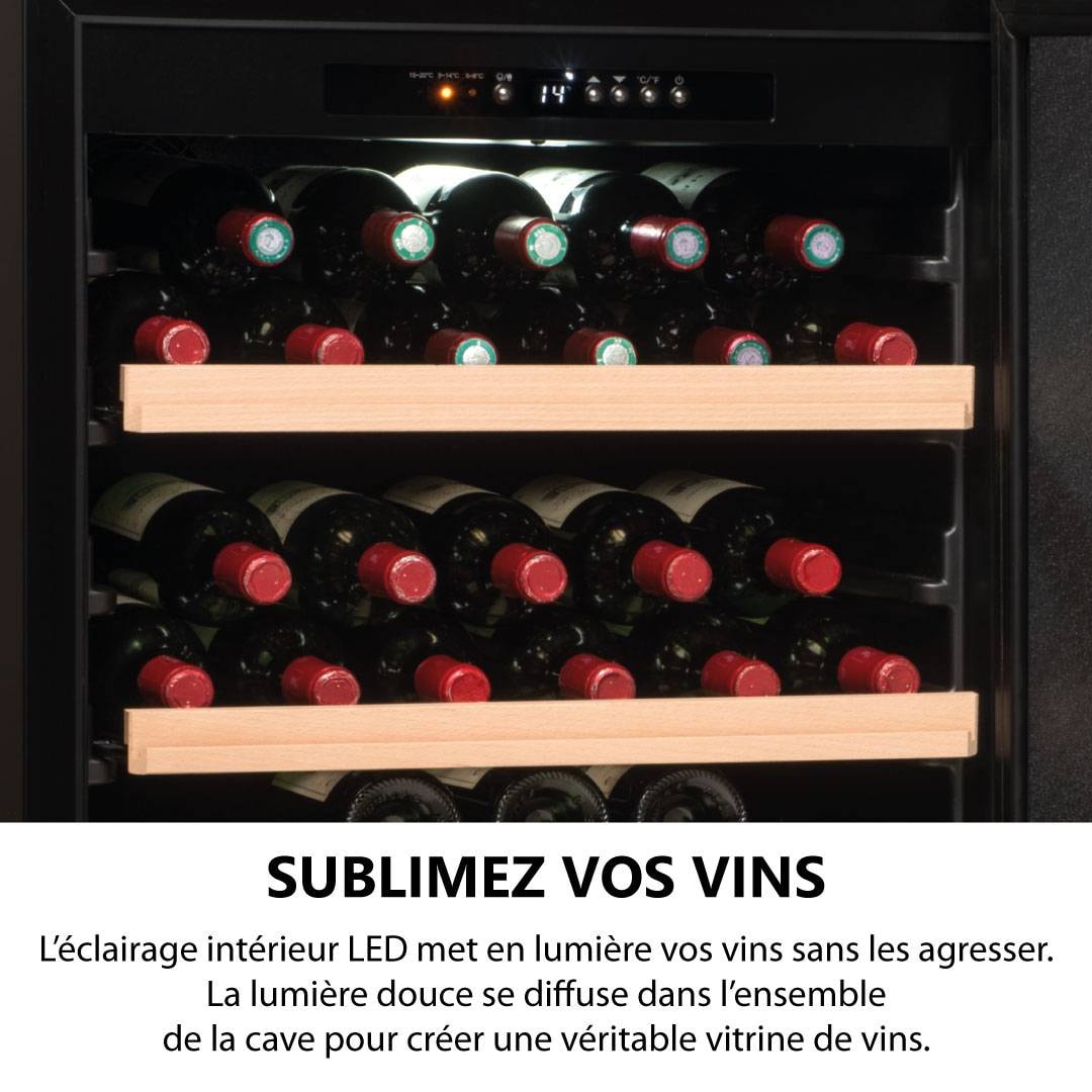 Cave à vin de vieillissement LA SOMMELIERE 165 bouteilles - CTP177A