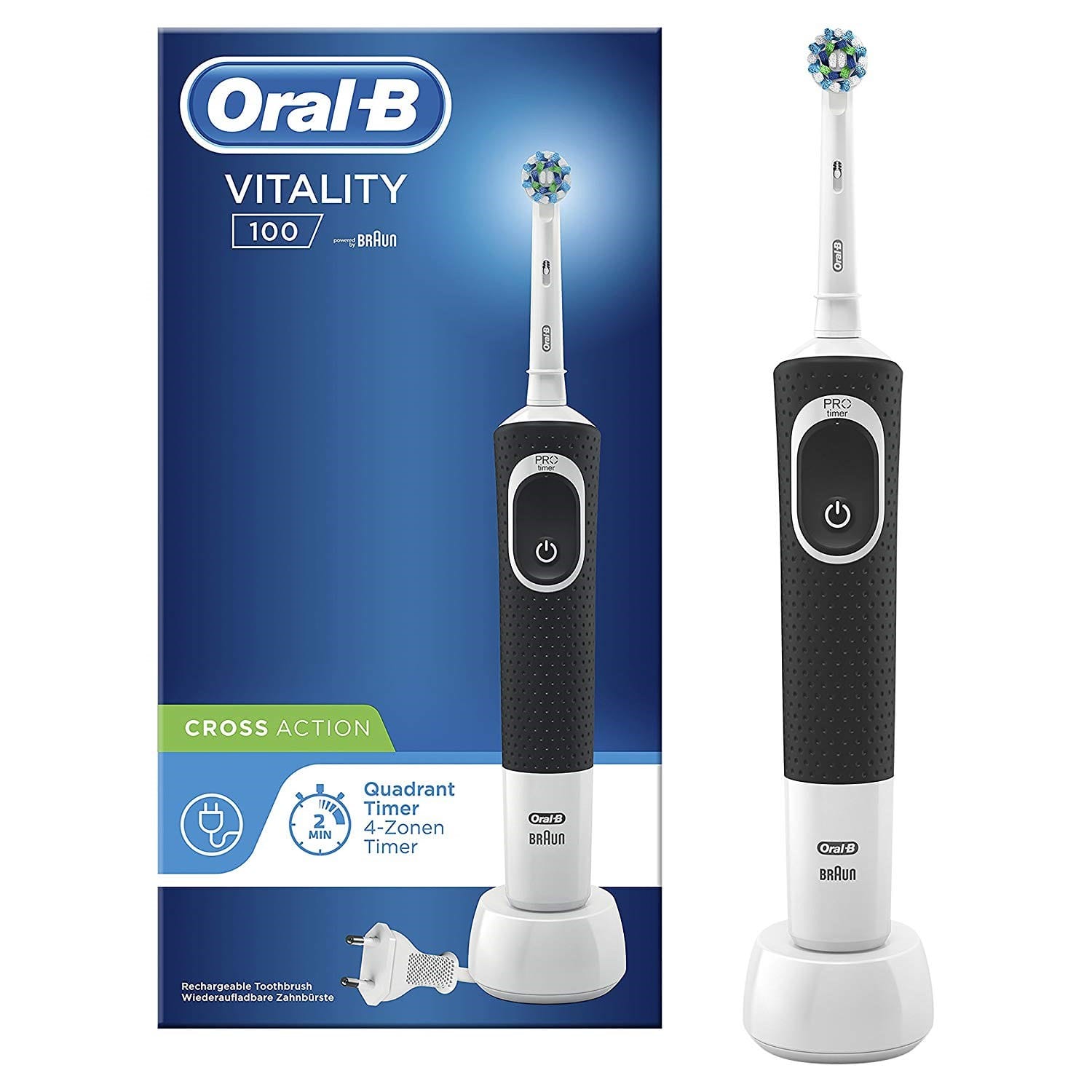 Brosse à dent électrique BRAUN  VITALITYD100