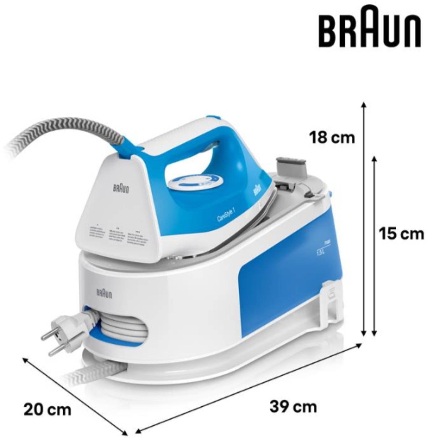 Centrale vapeur BRAUN  - IS1012BL
