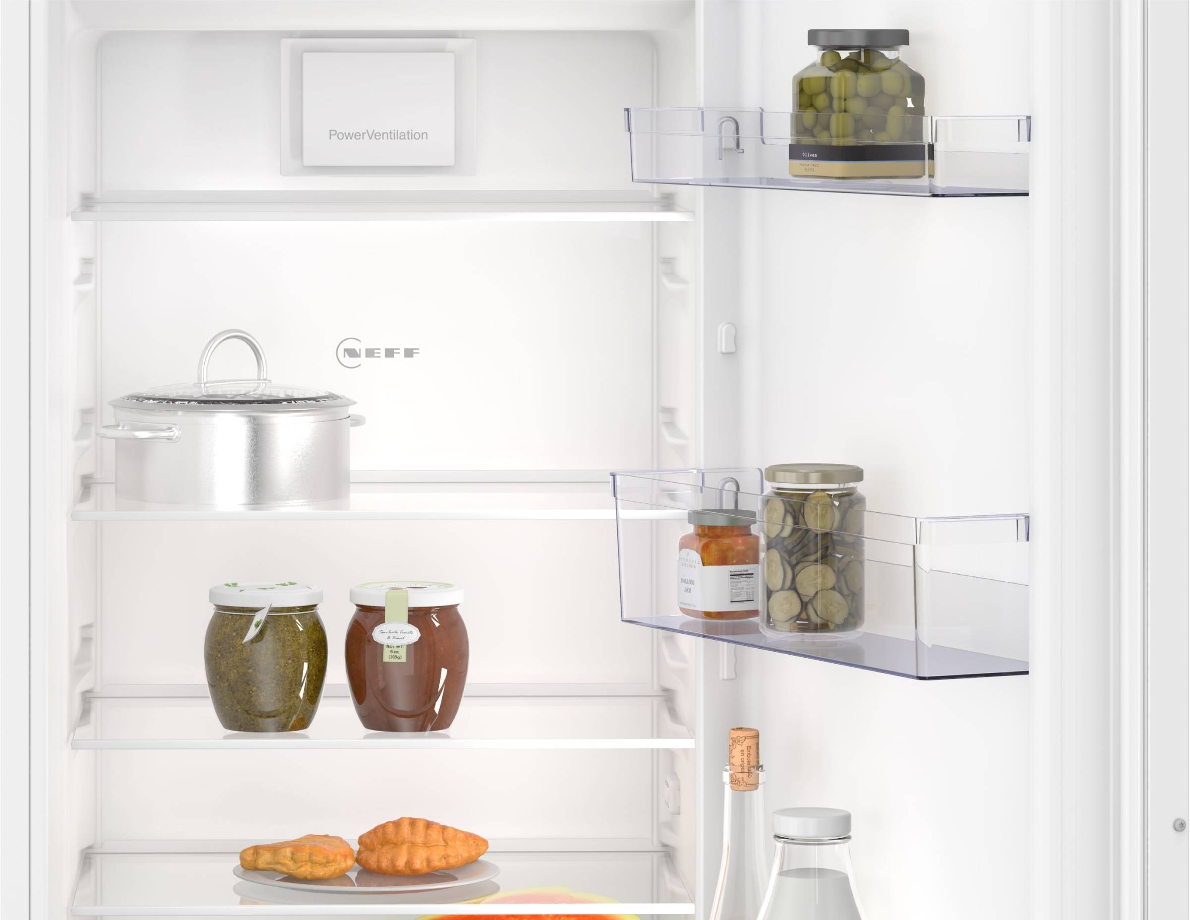 Réfrigérateur encastrable 1 porte NEFF N30 Froid brassé 280L - KI2821SE0 Réfrigérateur encastrable 1 porte NEFF N30 Froid brassé 280L - KI2821SE0