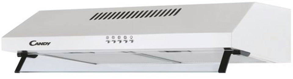 Hotte casquette CANDY 60cm 72dB Blanc CFT631W1