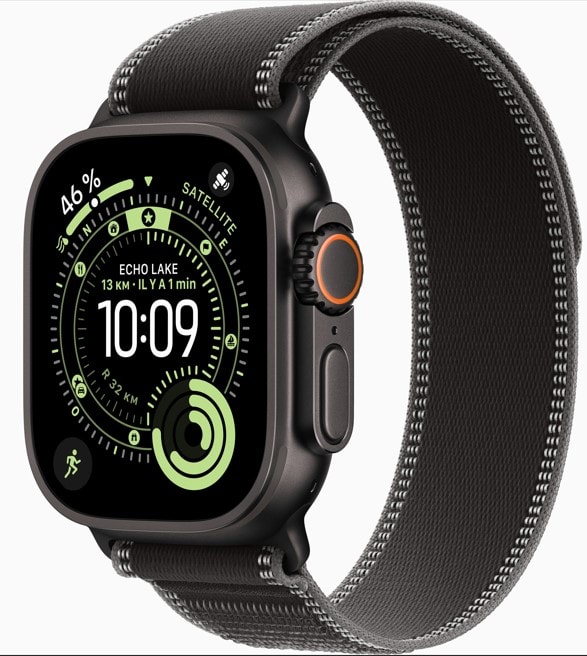 Montre connectée APPLE Watch Ultra 3 49mm GPS + Cellular Noir WATCHULT3-MF1H4QF/A