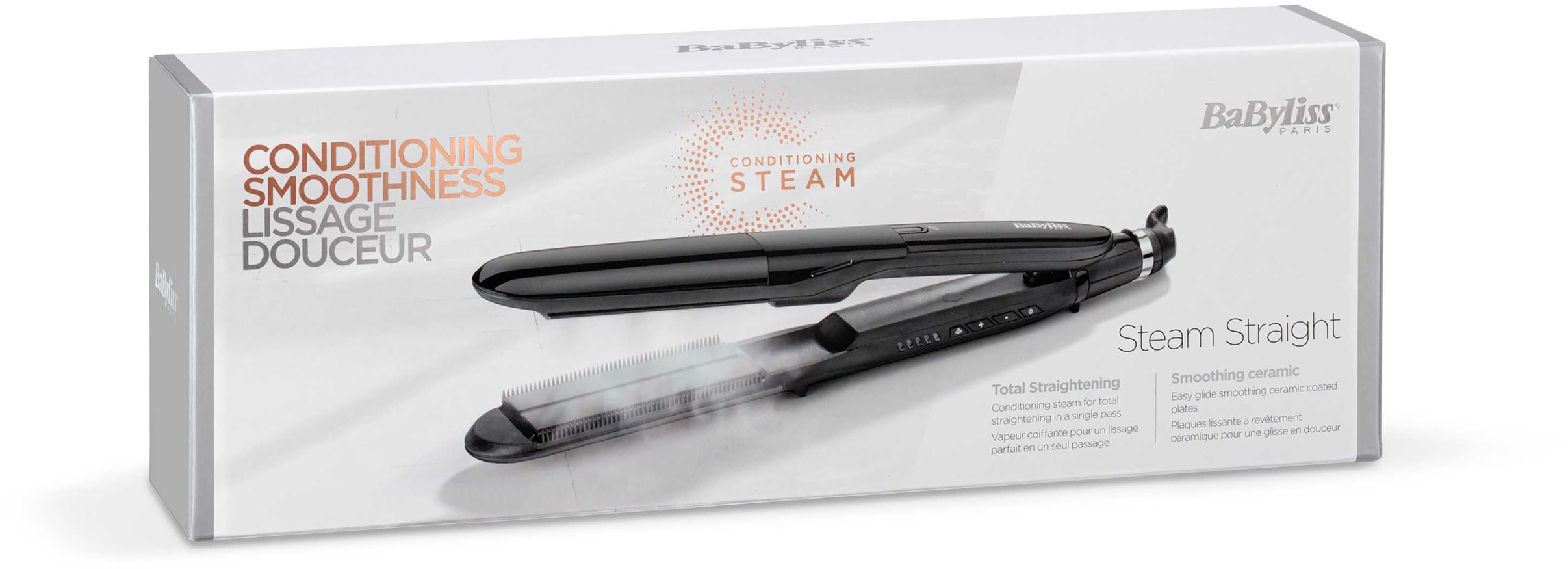 Lisseur BABYLISS Steam Straight - ST492E