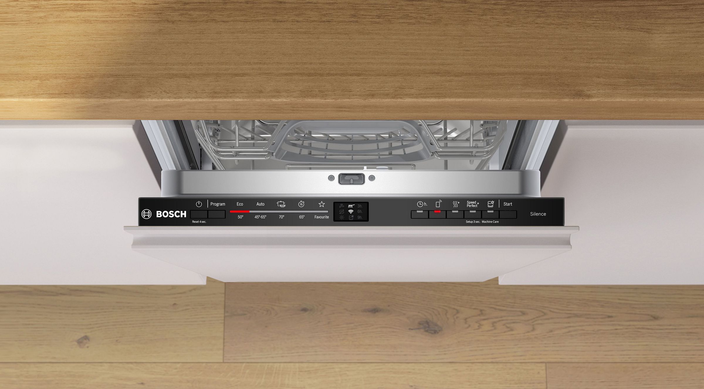 Lave vaisselle tout integrable 45 cm BOSCH Connecté 10 couverts 46dB - SPV2HMX02E