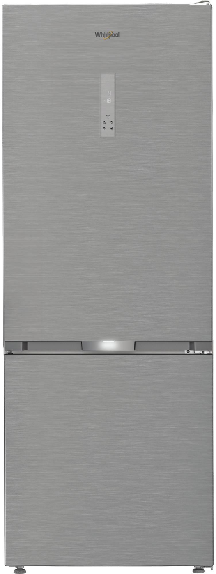 Réfrigérateur congélateur bas WHIRLPOOL Total No Frost, 490L, Gris WHK26493X4E
