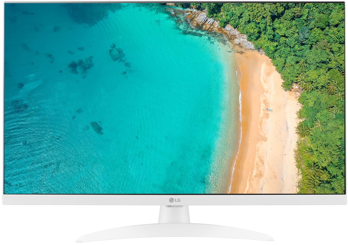 TV LED Full HD 69 cm LG IPS, Smart TV, 27", Blanc - 27TQ615S-WZ TV LED Full HD 69 cm LG IPS, Smart TV, 27", Blanc - 27TQ615S-WZ