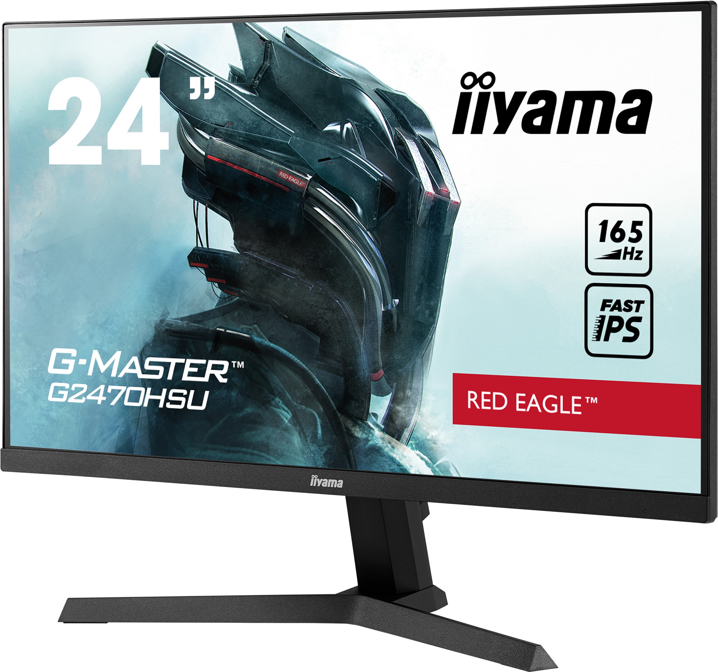 IIYAMA Ecran 24 pouces Full HD G-Master 24" Fast IPS 0.8 ms - G2470HSU-B1