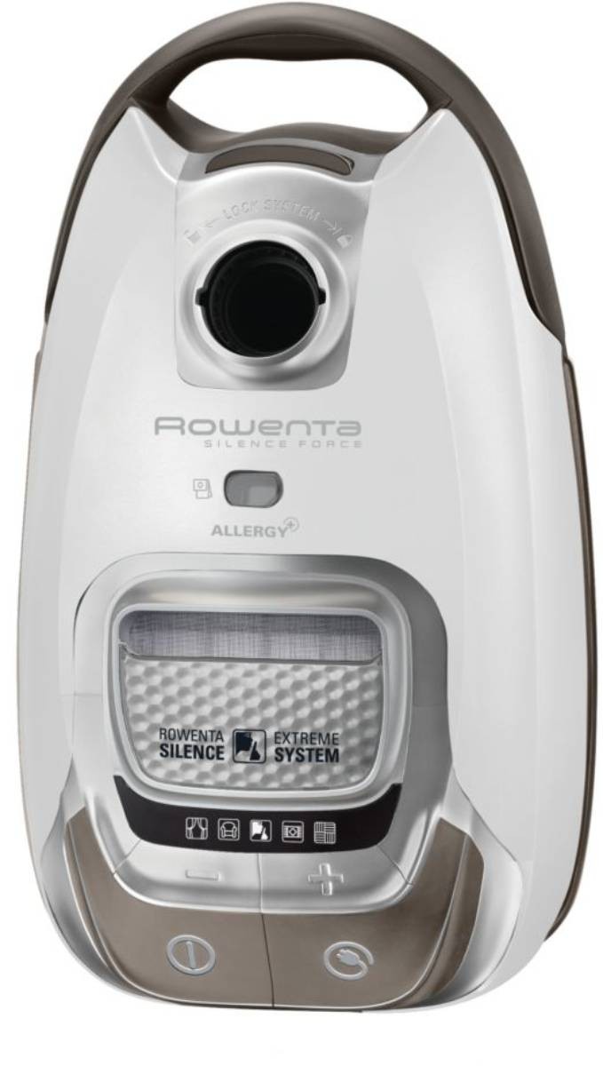 ROWENTA Aspirateur traîneau avec sac Silence Force 400W Blanc - RO7487EA