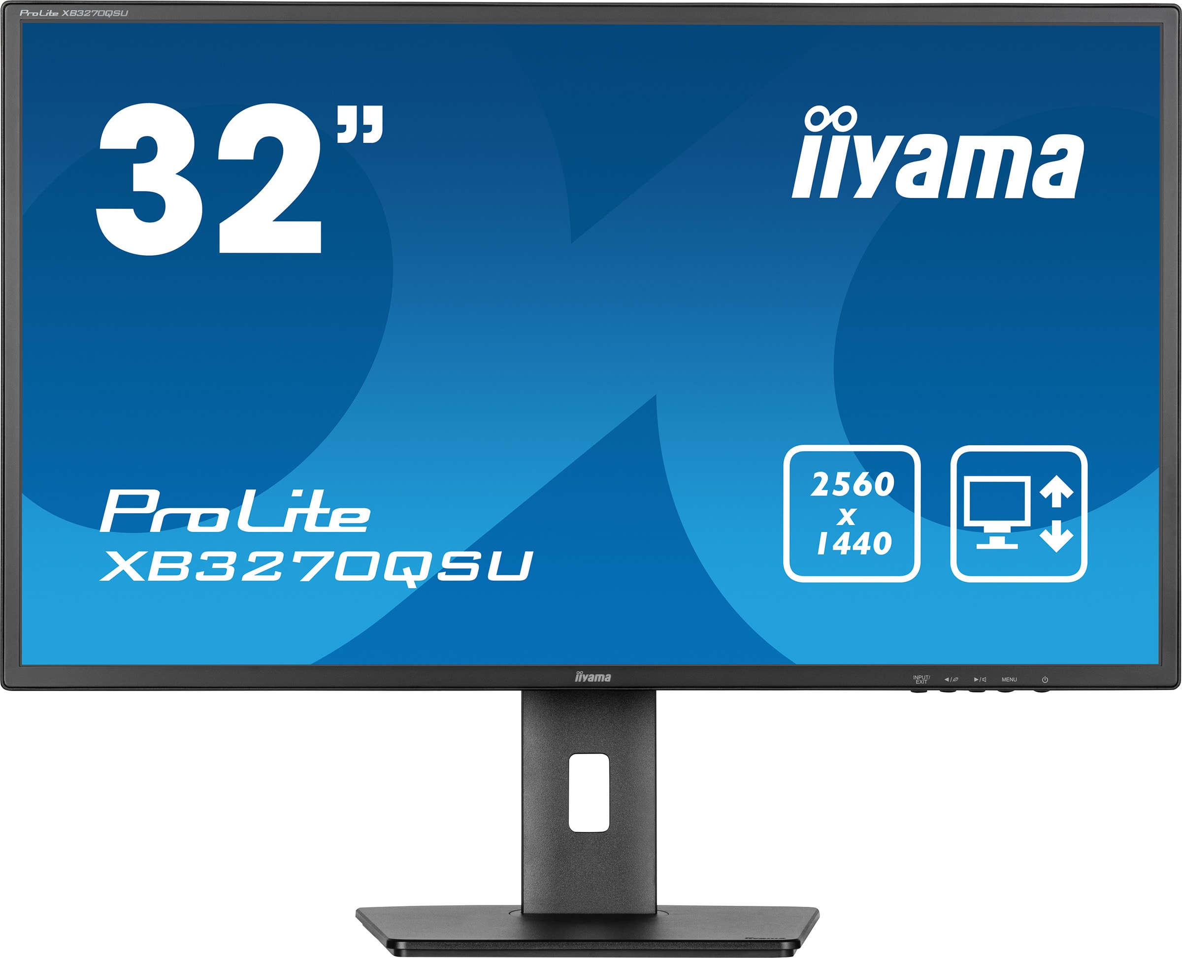 Ecran 32 pouces IIYAMA IPS HDMI DisplayPort Noir IIXB3270QSUB1